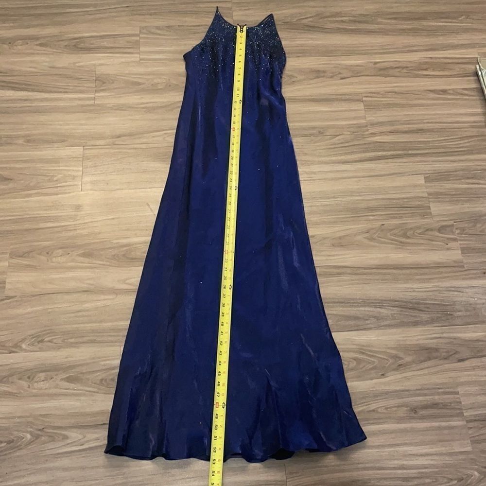 Cachet Royal Blue Rhinestone Evening Gown | Size 4 | NEW Never Worn | WA-1580 - Picture 8 of 14